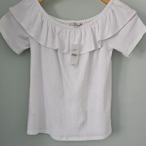LOFT White Blouse